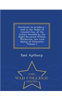 Discourses on Prophecy: (English)