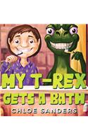 My T- Rex Gets a Bath