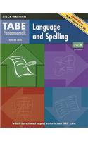 TABE Fundamentals: Language and Spelling, Level M