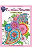 Fanciful Flowers Coloring Book
