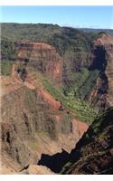 Mountain Landscape Na Pali Coast State Park Kauai Hawaii Journal: 150 Page Lined Notebook/Diary