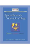 Journal Of Applied Research In The Community College: Volume 16, Number 1, Fall 2008