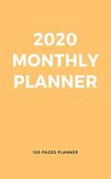 2020 Monthly Planner