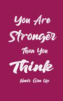 You Are Stronger Than You Think