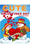 Cute Valentines Day Coloring Pages