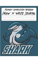shark notebook and draw