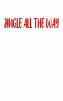 Jingle All The Way: A decorative book for coffee tables, bookshelves, end tables, and interior design styling - Housewarming Gift Decorum - stack decor books together t