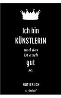 Notizbuch für Künstler / Künstlerin