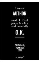 Calendar 2020 for Authors / Author