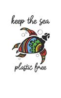 Keep The Sea Plastic Free Ban Plastic Turtle