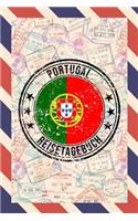 Portugal Reisetagebuch: A5 Reise Journal I Notizbuch I Urlaubs Planer I Road trip Planer I Travel notebook I 6X9 Pocket journal I Geschenk für Backpacker