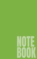 Notebook: Lime Green College Ruled 8.5 x 11 (100 Pages)