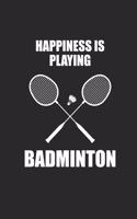 Happiness Is Playing Badminton