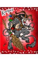 Krampus: A Composition Journal Notebook Featuring Your Favorite Christmas Holiday Naughty List Snatcher