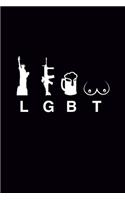 L G B T