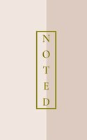 Noted Notebook Softcover Purity Gloss