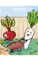 Verduras libro para colorear 1: (1 Verduras)