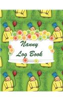 Nanny Log Book: Baby Log, Parents or Day Care Provider Can Track Daily Feeding, Diaper Changes - Sleep Time - Emergency Contacts - With Balloon