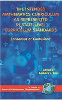 Intended Mathematics Curriculum as Represented in State-Level Curriculum Standards