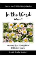 In the Word (Intentional Bible Study Series Vol. 1)