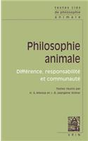 Textes Cles de Philosophie Animale