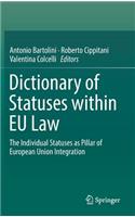 Dictionary of Statuses Within EU Law