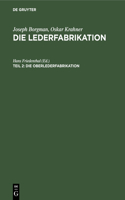 Die Oberlederfabrikation