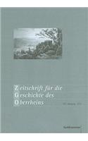 Zeitschrift Fur Die Geschichte Des Oberrheins: 163. Jahrgang (2015)