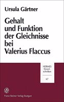 Gehalt Und Funktion Der Gleichnisse Bei Valerius Flaccus