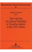 Full Use of Labour Potential in Transformation in the CEE States