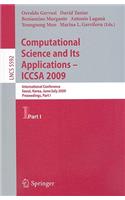 Computational Science and Its Applications -- Iccsa 2009: International Conference, Seoul, Korea, June 29--July 2, 2009, Proceedings, Part I