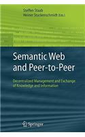 Semantic Web and Peer-To-Peer