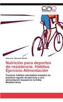 Nutricion Para Deportes de Resistencia. Habitos Ejercicio Alimentacion: (Spanish)