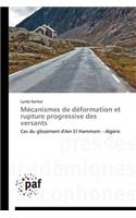 Mécanismes de Déformation Et Rupture Progressive Des Versants: (Omn.Pres.Franc.)