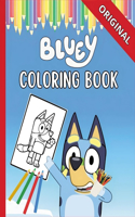 Bluey Coloring Book