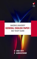 Madras University General English Paper I Self Study Guide Pb