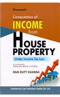 Computation of Income from House Property under Income Tax Law