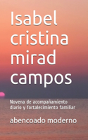 Isabel cristina mirad campos