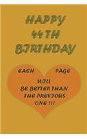 Happy 44Th Birthday !