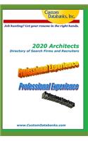 2020 Architects Directory of Search Firms and Recruiters