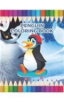 Penguin Coloring Book: Best Penguin Coloring Book For Penguin Lover, Adults, Teens (Animal Coloring Book)