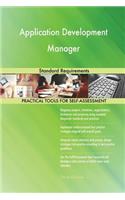 Application Development Manager Standard Requirements