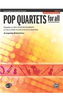 Pop Quartets for All: Alto Saxophone