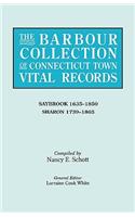 The Barbour Collection of Connecticut Town Vital Records. Volume 38