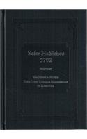 Sefer Hasichos 5702 - English: Sefer Hasichos English