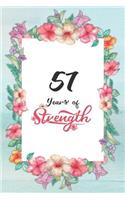 57th Birthday Journal: Lined Journal / Notebook - Cute and Inspirational 57 yr Old Gift - Fun And Practical Alternative to a Card - 57th Birthday Gifts For Women - 57 Year