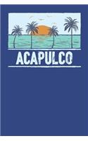 Acapulco: Beach Lover's Journal with Beach Themed Stationary and Quotes (6x9)