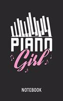 Piano Girl Notebook