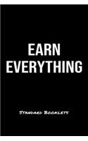 Earn Everything Standard Booklets