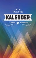 Halbjahres Kalender Juli 2019 - Dezember 2019